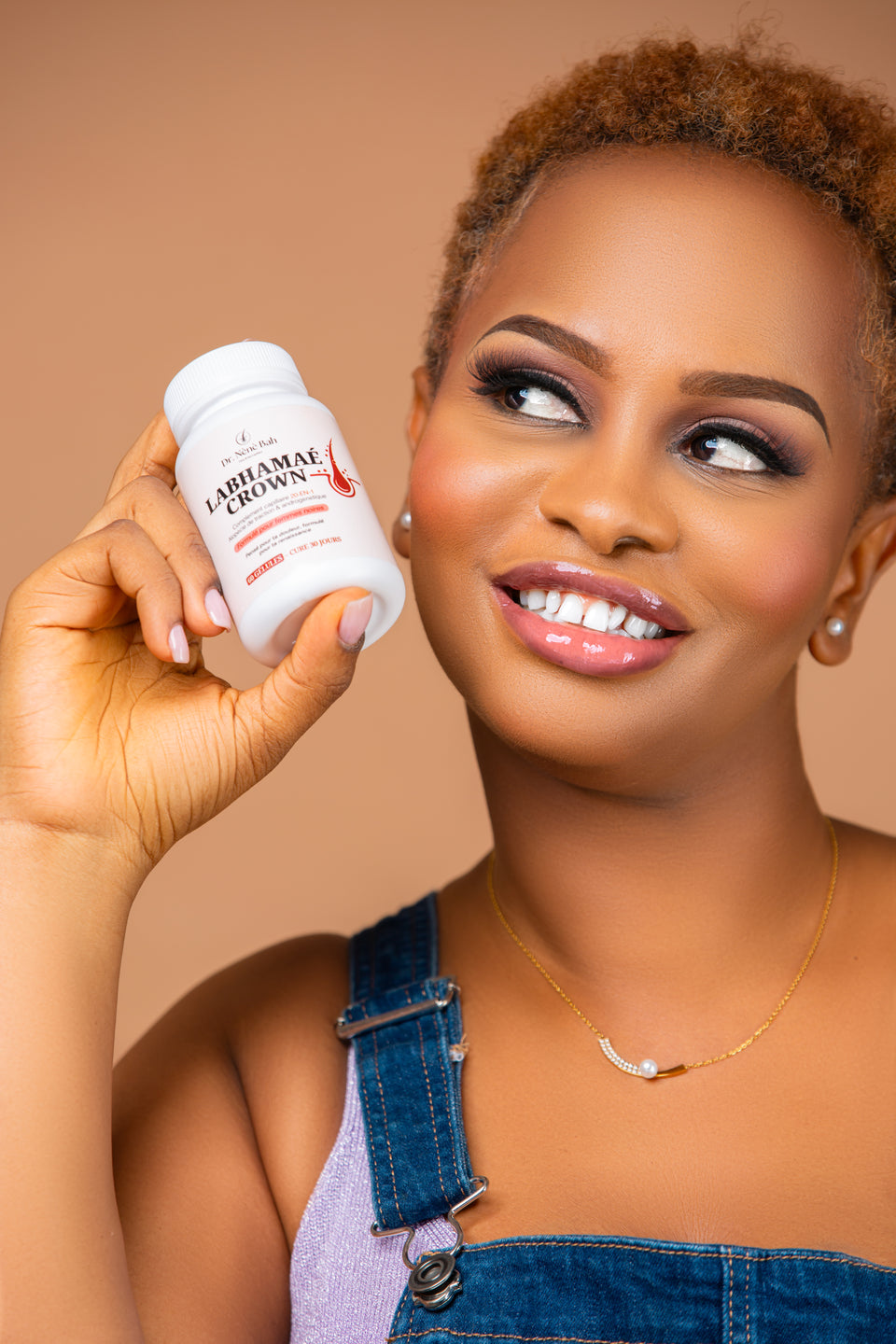 Complément Alimentaire Labhamae™ CROWN – Croissance & Vitalité Capillaire